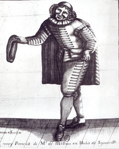 Moliere como Sganarelle en 